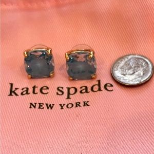 Kate Spade light blue Crystal stud earrings